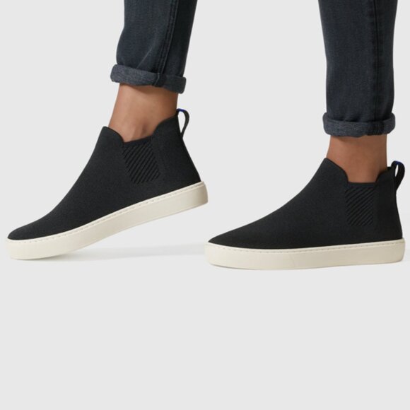 Rothy's Chelsea Boots – Black White / The Chelsea – US 9.5 - Picture 1 of 15